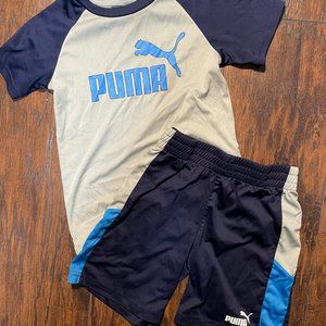 Puma Set Shorts and T-Shirt